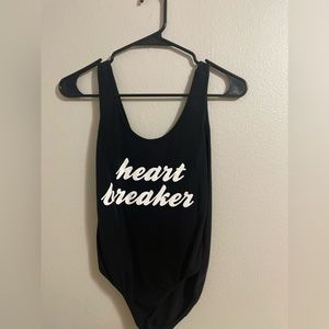 Heart breaker bodysuit